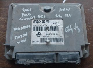 2001 Polo hatchback gümüş gri 1.4 16V ahw manuel motor kontrol ünitesi motor beyni ecu 036906014BM
