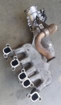 2004-2009 model Volkswagen Transporter T5 2.5 tdı 130 luk AXD kodlu motor 070129713F numaralı çıkma orijinal emme manifold