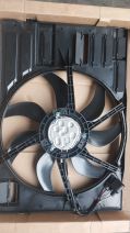 5q0121203c Skoda Octavia 2014 model fan seti fan motoru fan pervanesi fan davlumbazı sıfır ithal parça