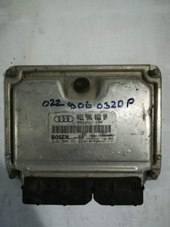 Audi TT 3.2L V6 BHE 250hp çıkma orijinal motor kontrol ünite beyini ECU 022906032D * 022 906 032 DP