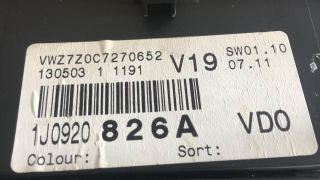 golf mk4 gösterge saati 99-04 model, 1j0 920 826 a,