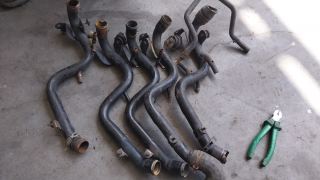 Passat 1.9 tdi avb motor su borusu metal su borusu çıkma 038121071f