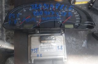 Passat B5 97 00 ADR 1.8 immobilizer seti motor beyni kilometre saati kontak anahtarı takım imbo seti 8d0907558b 3b0919881f