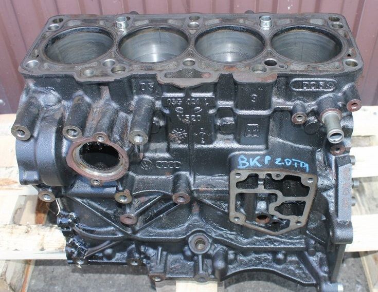 passat motor bloğu b6 kasa bkp 2.0 tdı blok