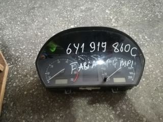 skoda fabia 1.4 2000 - 2007 model 6Y1919860C * 6Y1 919 860 C  çıkma orijinal kilometre saati gösterge paneli 