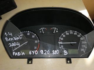 skoda fabia çıkma kilometre saati 6y0920880b 