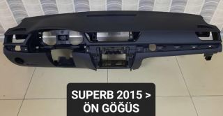 Skoda Superb 2015 sonrası ön göğüs torpido sıfır orijinal parça