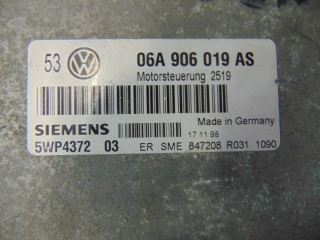 volkswagen Bora AKL-AEH motor beyni, 06a906019am, 06a906019as, 06a906019bf, 06a906019ak, 06a906019bq,