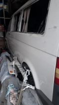 Volkswagen Transporter T6 uzun şase sol arka çamurluk komple
