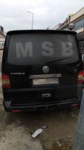 Vw Caravelle Siyah Renk Arka Bagaj Kapağı 04-15 t5 t6