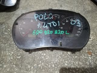 vw polo 1.4 tdi 2001-2005 model çıkma 6Q0920820L * 6Q0 920 820 L numaralı kilometre saati gösterge paneli