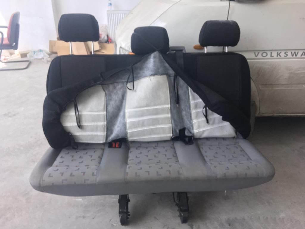 vw transporter T5, T6, T7, koltuk 3lü çıkma orjinal, 0418